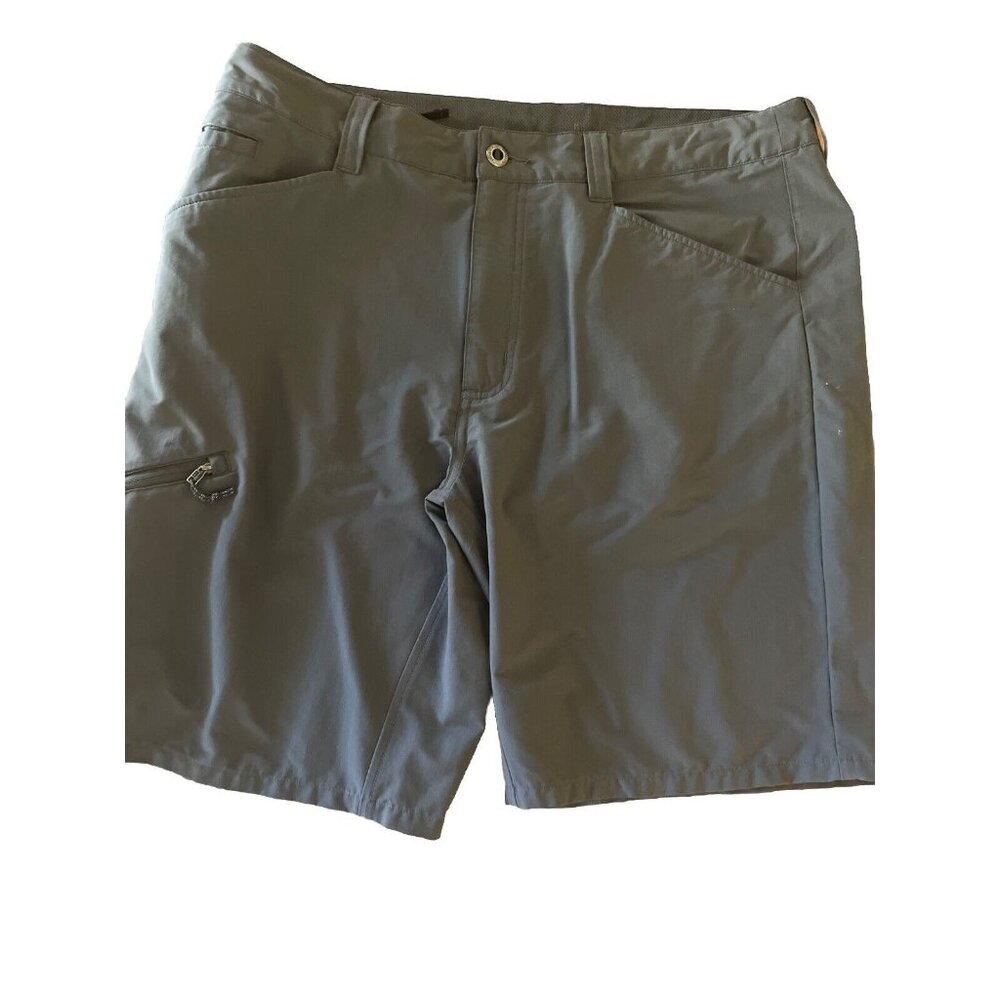 Patagonia Shorts Mens Sz 36 Gray Cargo Chino Travel Walking Worn Wear Shorts